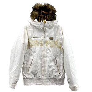 Helly Hansen Jacket Womens Small Helly Tech Ski Faux Fur Hooded Coat Winter Snow